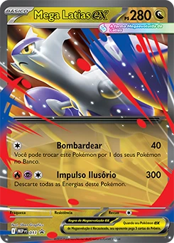 Mega Latias ex – Carta Pokémon TCG