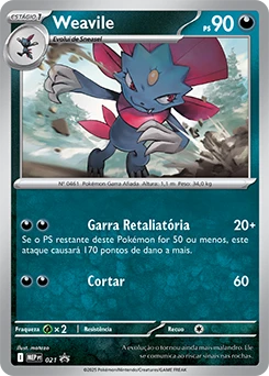 Weavile – Carta Pokémon TCG