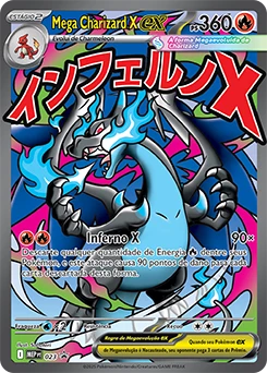 Mega Charizard X ex – Carta Pokémon TCG