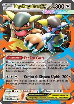 Mega Kangaskhan ex – Carta Pokémon TCG