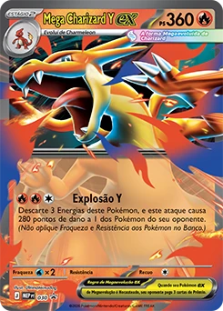 Mega Charizard Y ex – Carta Pokémon TCG
