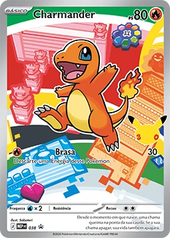 Charmander – Carta Pokémon TCG