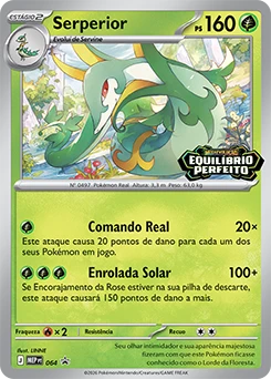 Serperior – Carta Pokémon TCG