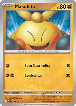 Makuhita – Carta Pokémon TCG