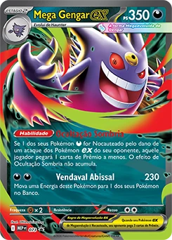 Mega Gengar ex – Carta Pokémon TCG