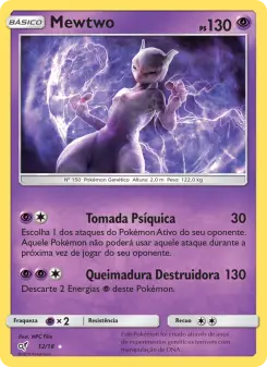 Mewtwo – Carta Pokémon TCG