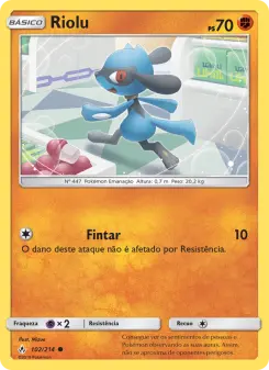 Riolu – Carta Pokémon TCG