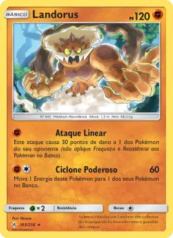Landorus – Carta Pokémon TCG
