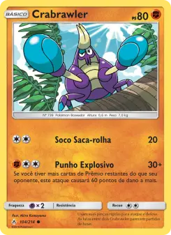Crabrawler – Carta Pokémon TCG
