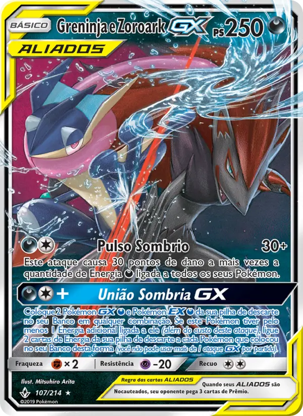 Greninja e Zoroark GX – Pokémon TCG