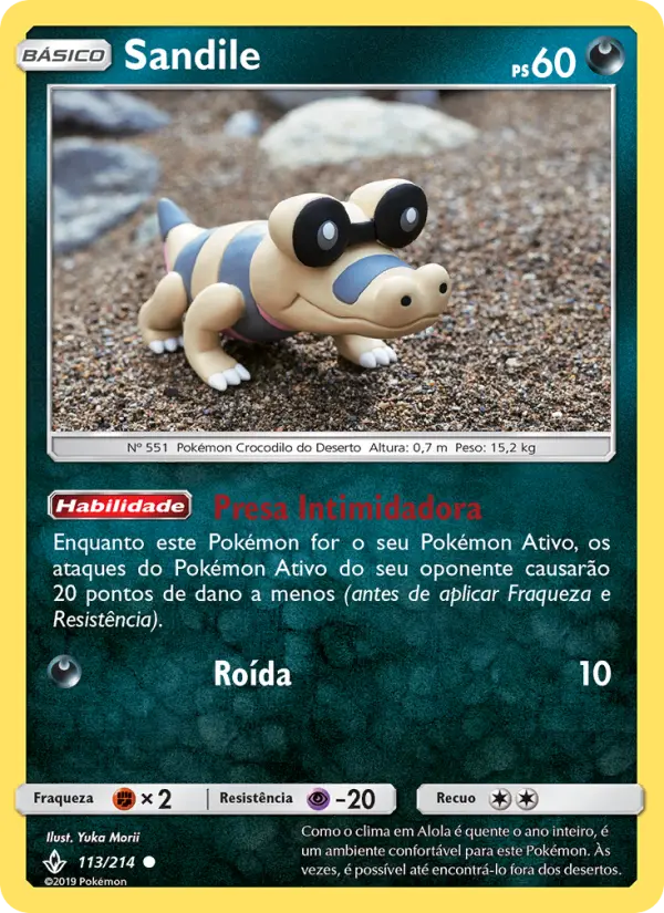 Sandile – Pokémon TCG