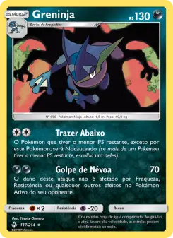 Greninja – Carta Pokémon TCG