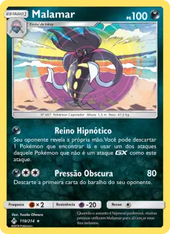 Malamar – Carta Pokémon TCG
