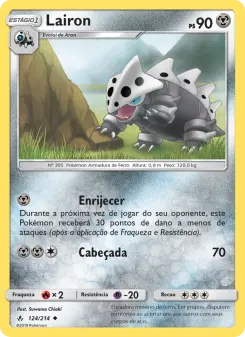 Lairon – Carta Pokémon TCG