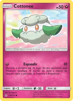 Cottonee – Carta Pokémon TCG