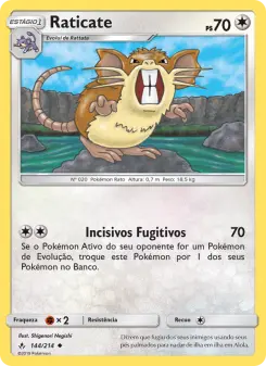 Raticate – Carta Pokémon TCG