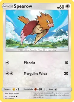 Spearow – Carta Pokémon TCG