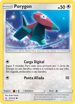 Porygon – Carta Pokémon TCG