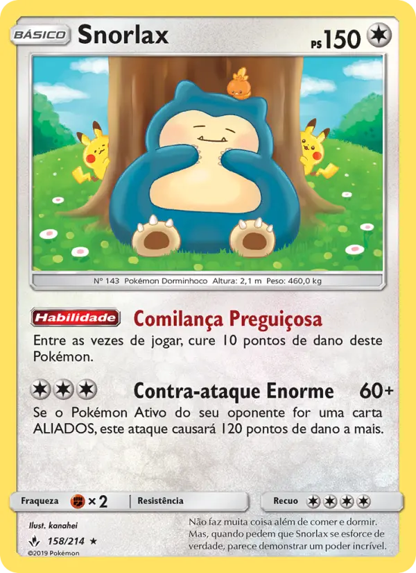 Snorlax – Pokémon TCG
