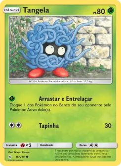 Tangela – Carta Pokémon TCG