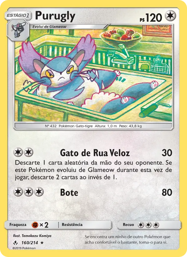Purugly – Pokémon TCG