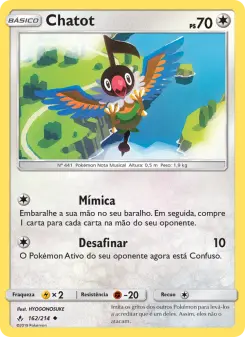 Chatot – Carta Pokémon TCG