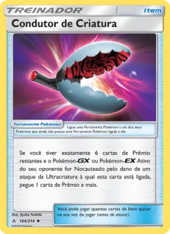 Condutor de Criatura – Carta Pokémon TCG