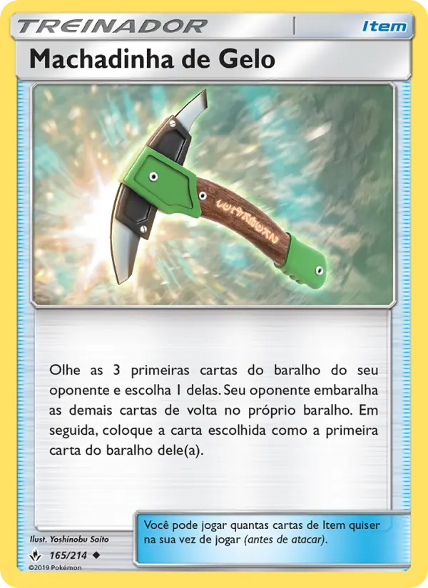 Machadinha de Gelo – Pokémon TCG