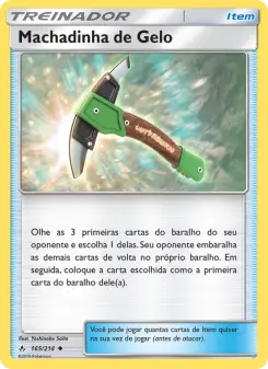 Machadinha de Gelo – Carta Pokémon TCG