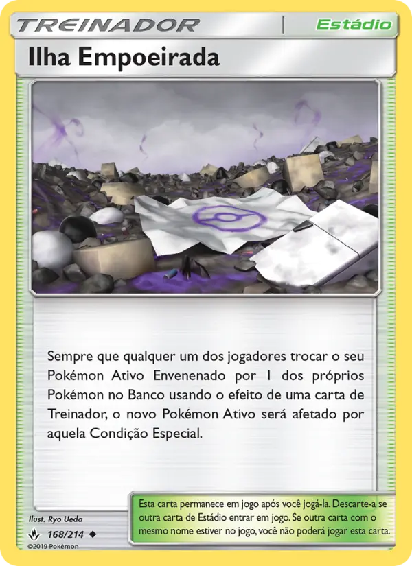 Ilha Empoeirada – Pokémon TCG