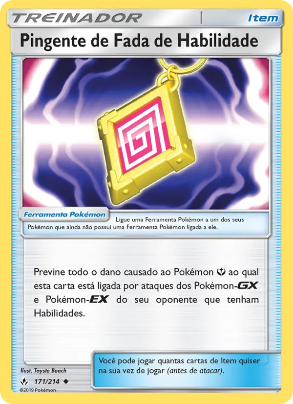 Pingente de Fada de Habilidade – Pokémon TCG
