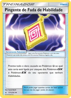 Pingente de Fada de Habilidade – Carta Pokémon TCG