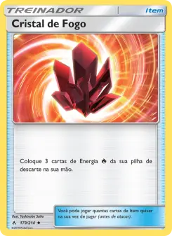 Cristal de Fogo – Carta Pokémon TCG