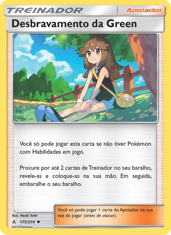 Desbravamento da Green – Pokémon TCG