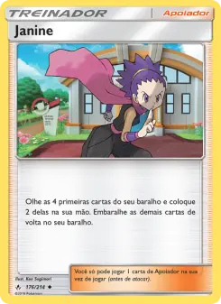 Janine – Carta Pokémon TCG
