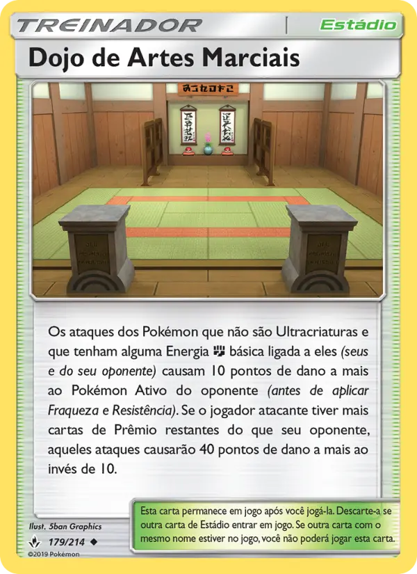 Dojo de Artes Marciais – Pokémon TCG