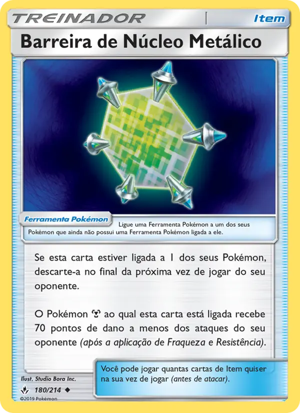 Barreira de Núcleo Metálico – Pokémon TCG