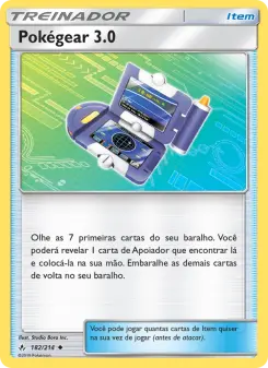 Pokégear 3.0 – Carta Pokémon TCG