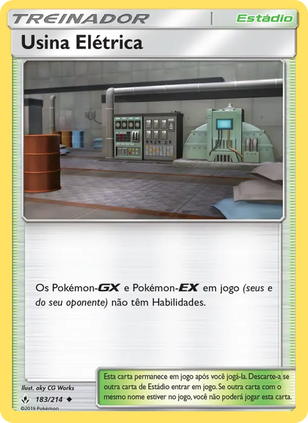 Usina Elétrica – Pokémon TCG