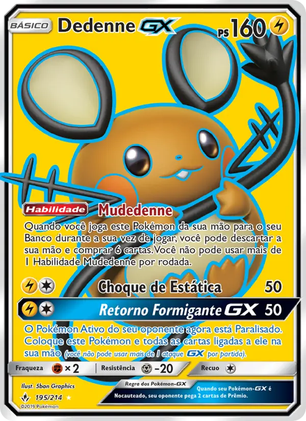 Dedenne GX – Pokémon TCG