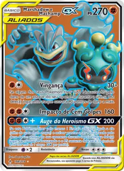 Marshadow e Machamp GX – Carta Pokémon TCG