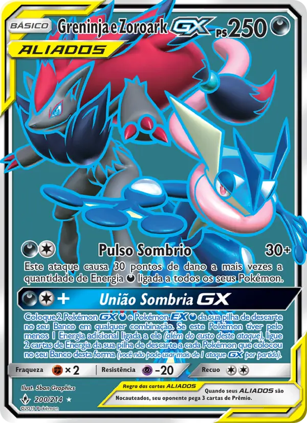 Greninja e Zoroark GX – Pokémon TCG