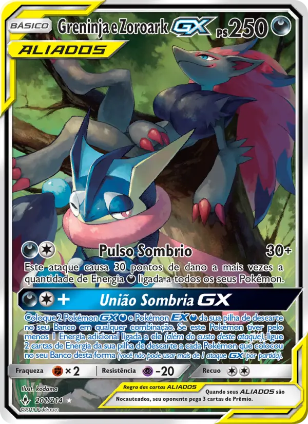 Greninja e Zoroark GX – Pokémon TCG