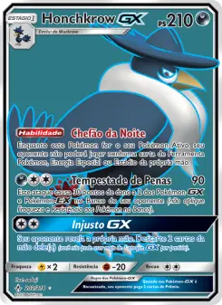 Honchkrow GX – Carta Pokémon TCG