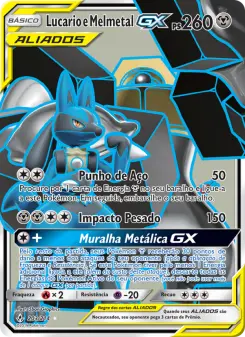 Lucario e Melmetal GX – Carta Pokémon TCG