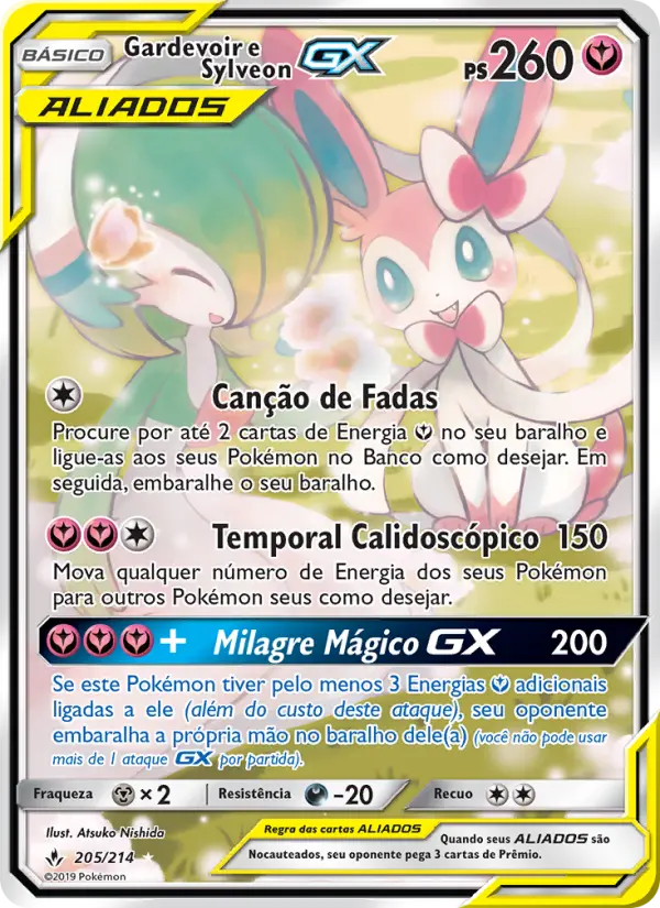 Gardevoir e Sylveon GX – Pokémon TCG