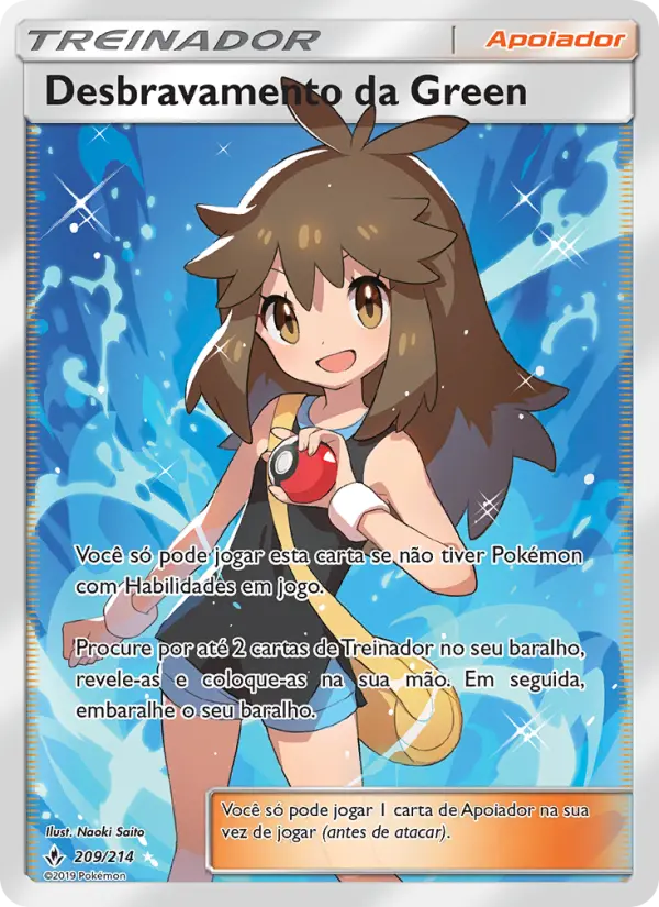 Desbravamento da Green – Pokémon TCG