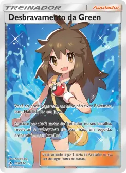 Desbravamento da Green – Carta Pokémon TCG