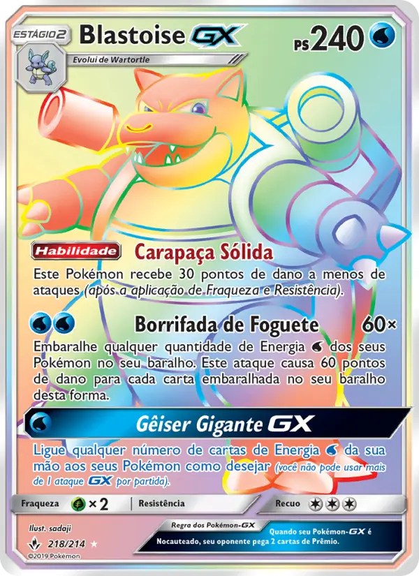 Blastoise GX – Pokémon TCG