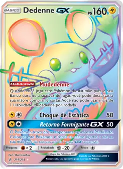 Dedenne GX – Carta Pokémon TCG
